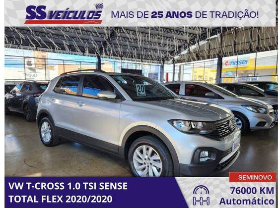 VOLKSWAGEN T-CROSS 1.0 200 TSI TOTAL FLEX SENSE AUTOMÁTICO